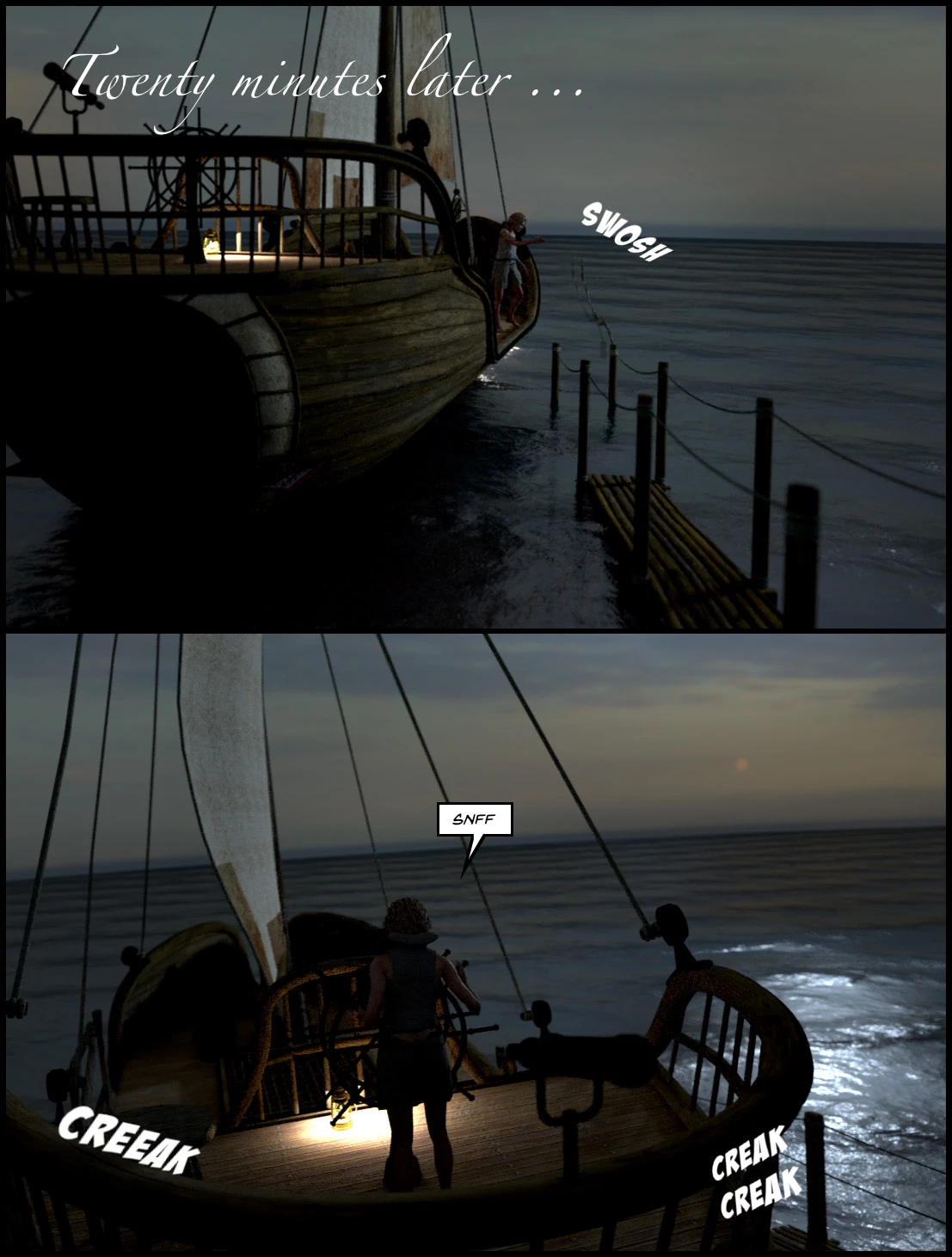 Kinfolk to the quiet skies porn comic picture 19