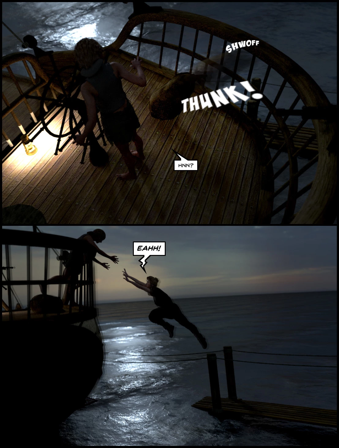 Kinfolk to the quiet skies porn comic picture 21