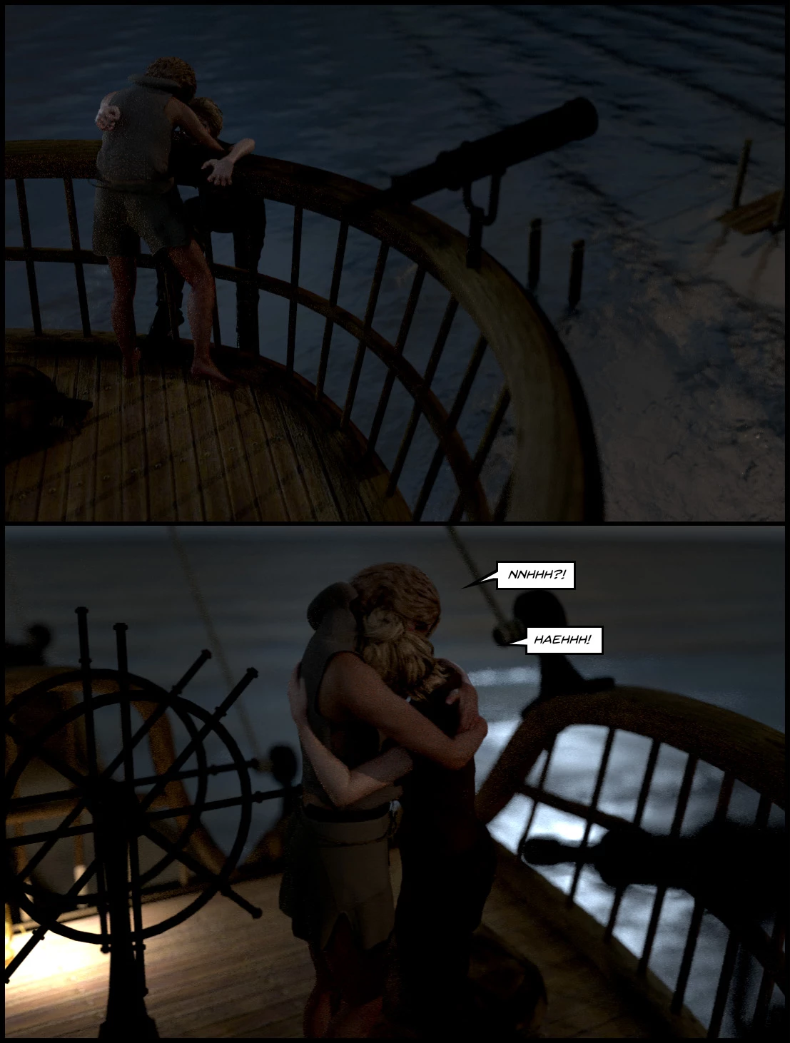 Kinfolk to the quiet skies porn comic picture 22