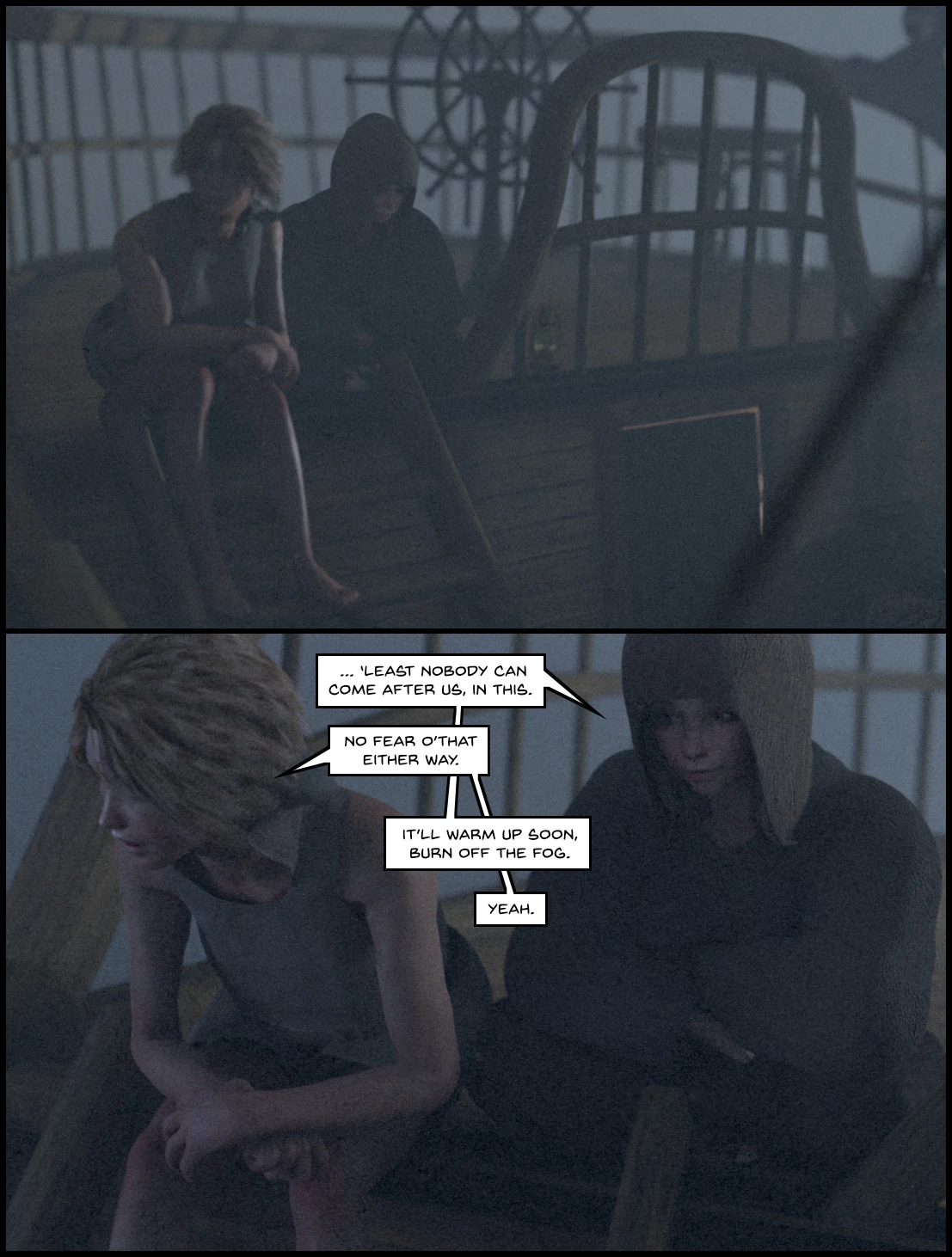 Kinfolk to the quiet skies porn comic picture 26