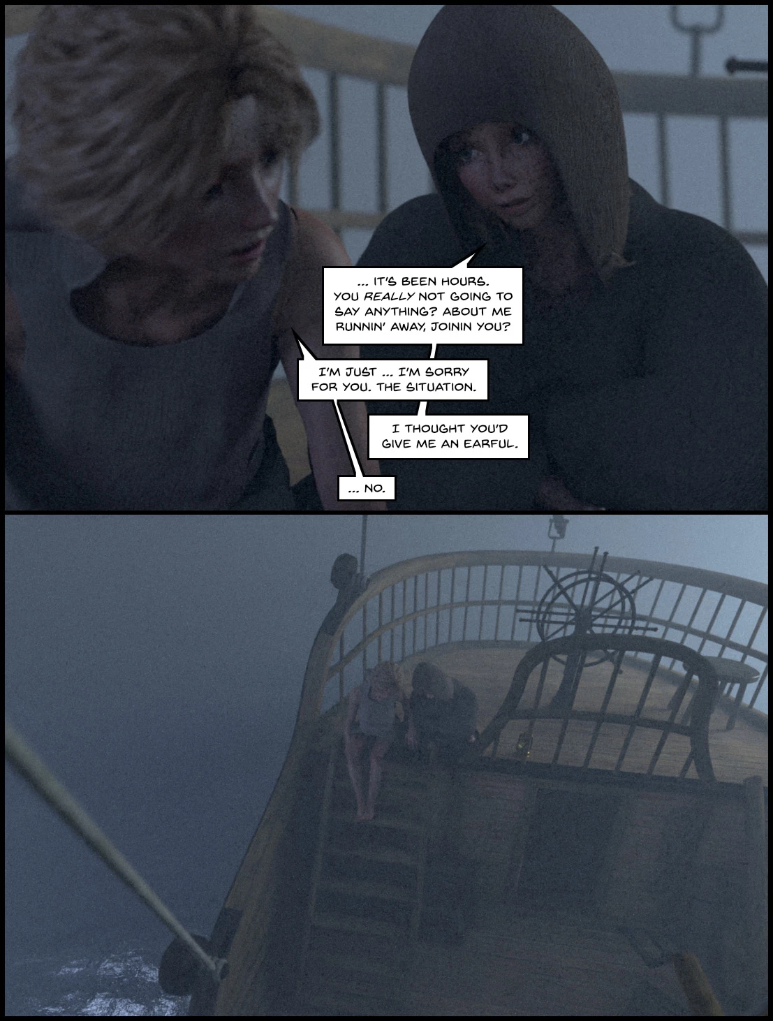 Kinfolk to the quiet skies porn comic picture 27