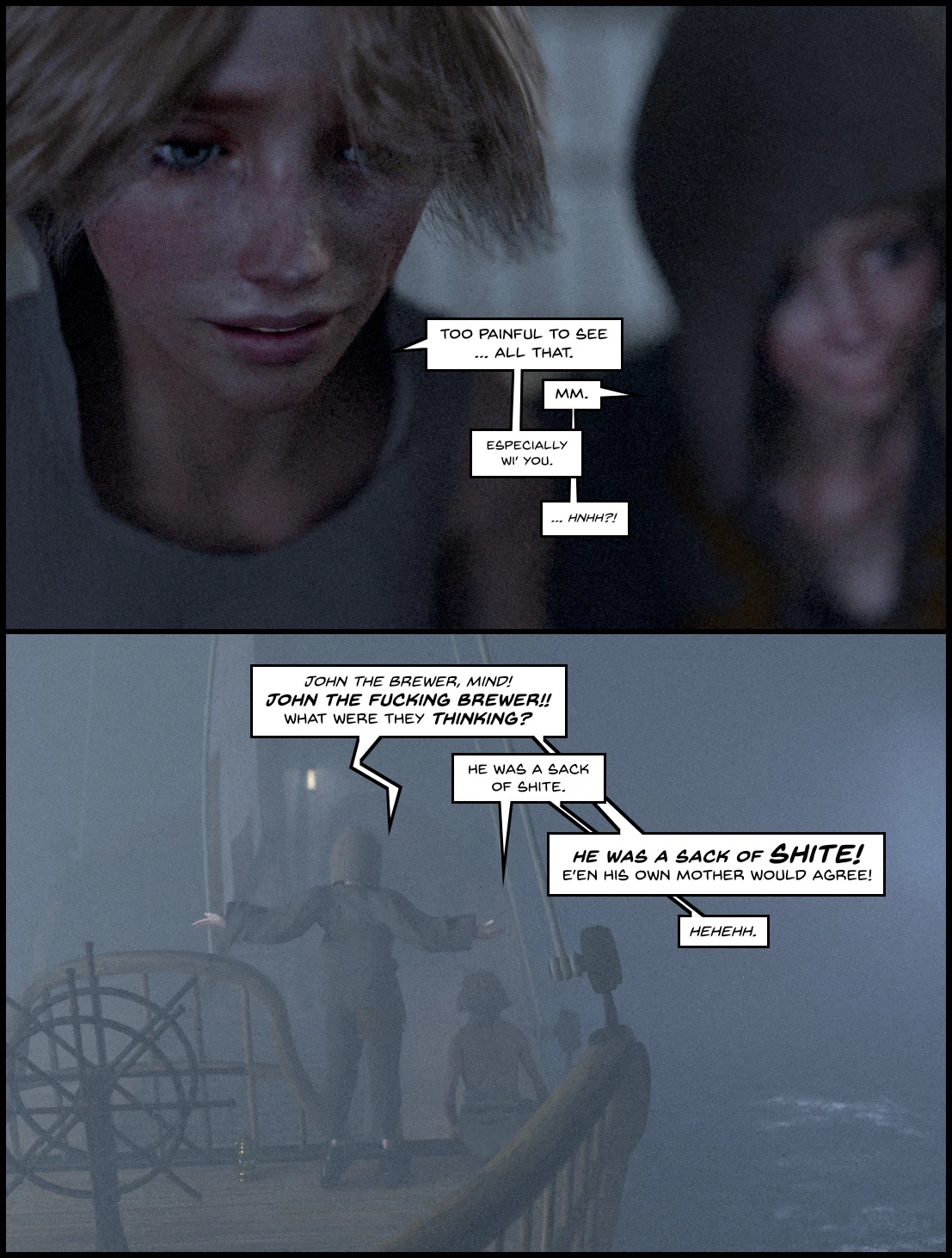 Kinfolk to the quiet skies porn comic picture 29