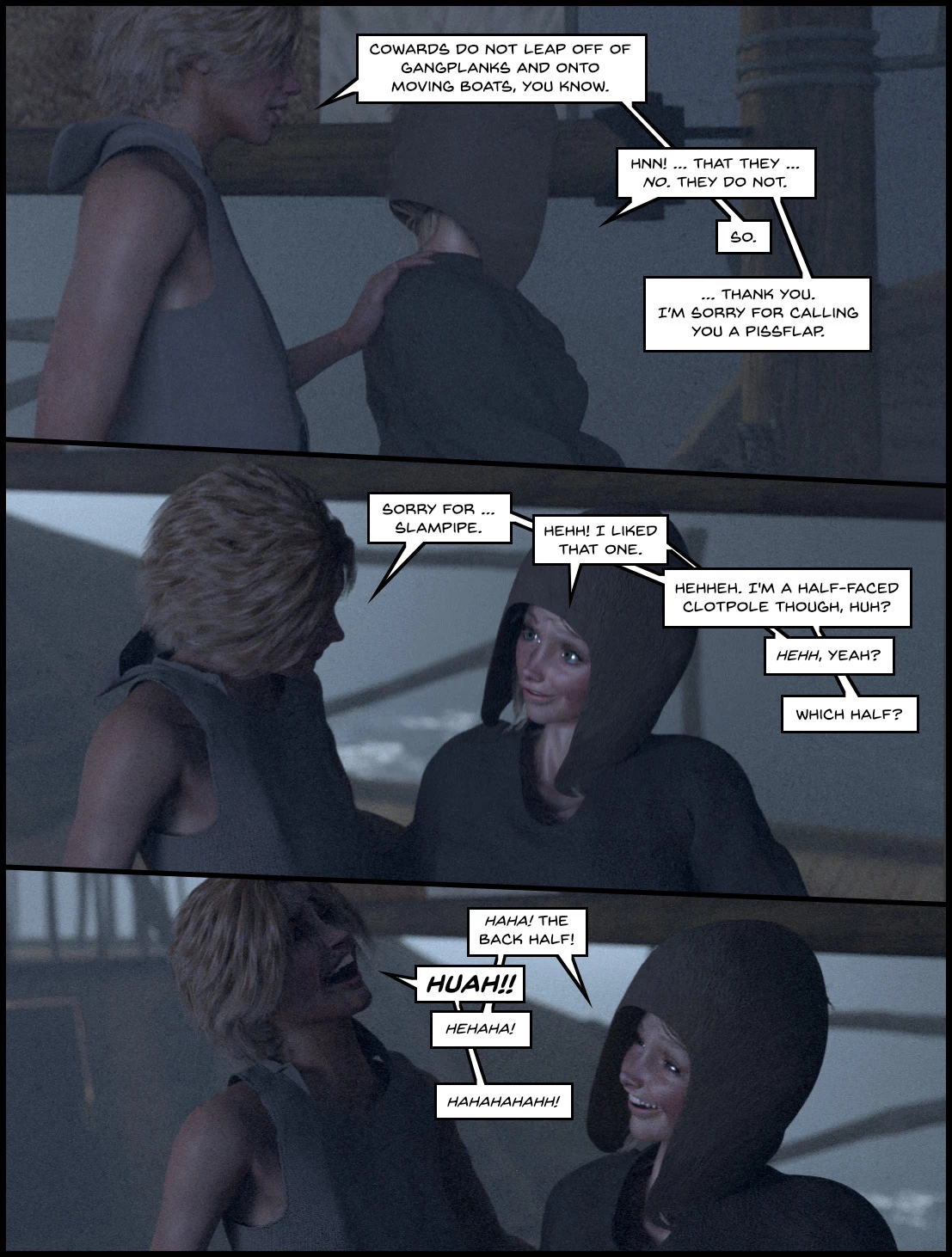 Kinfolk to the quiet skies porn comic picture 31