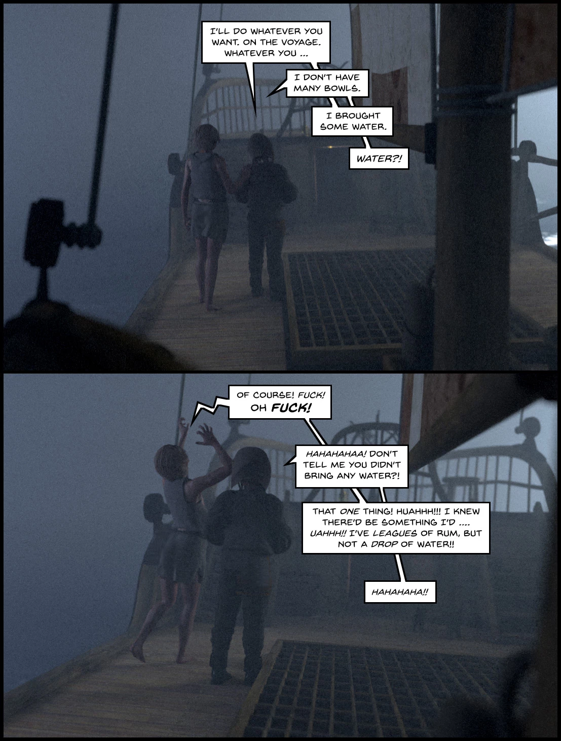 Kinfolk to the quiet skies porn comic picture 32