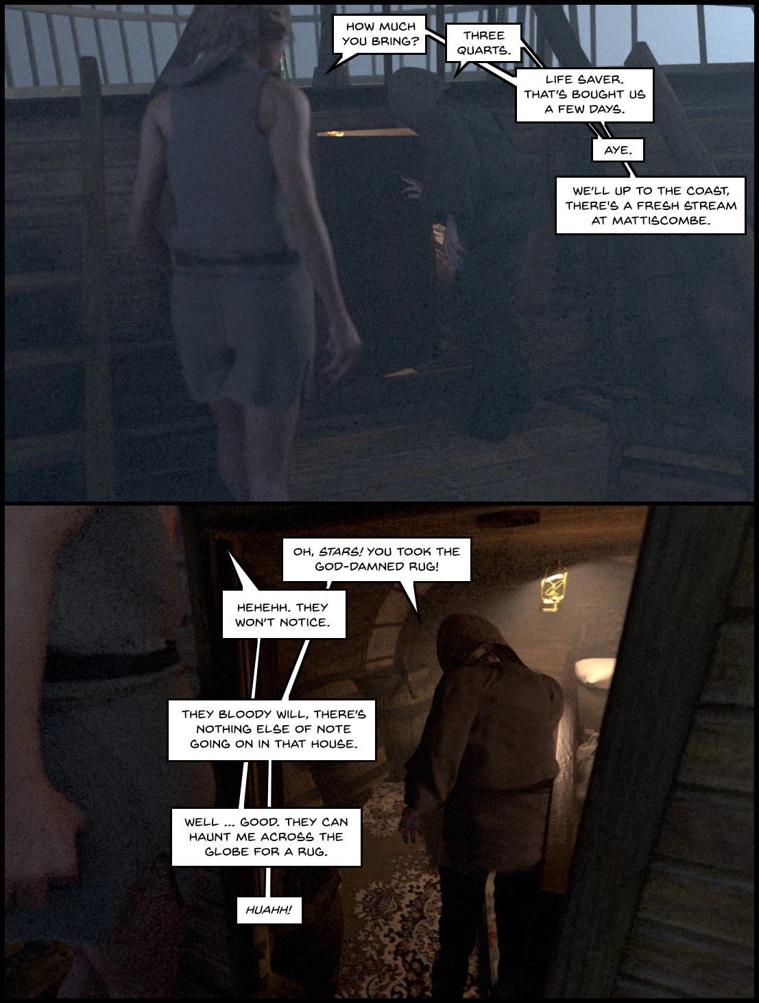 Kinfolk to the quiet skies porn comic picture 33