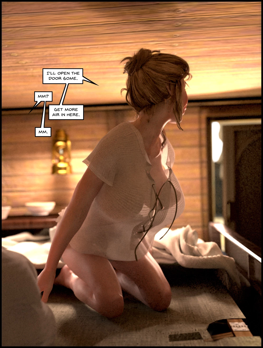 Kinfolk to the quiet skies porn comic picture 43