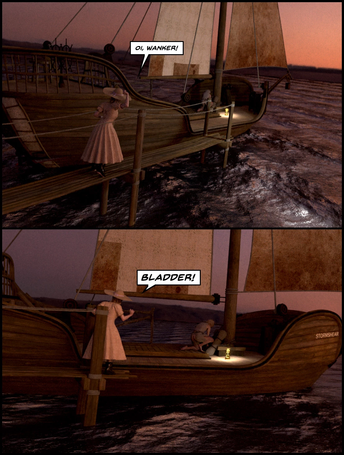 Kinfolk to the quiet skies porn comic picture 5