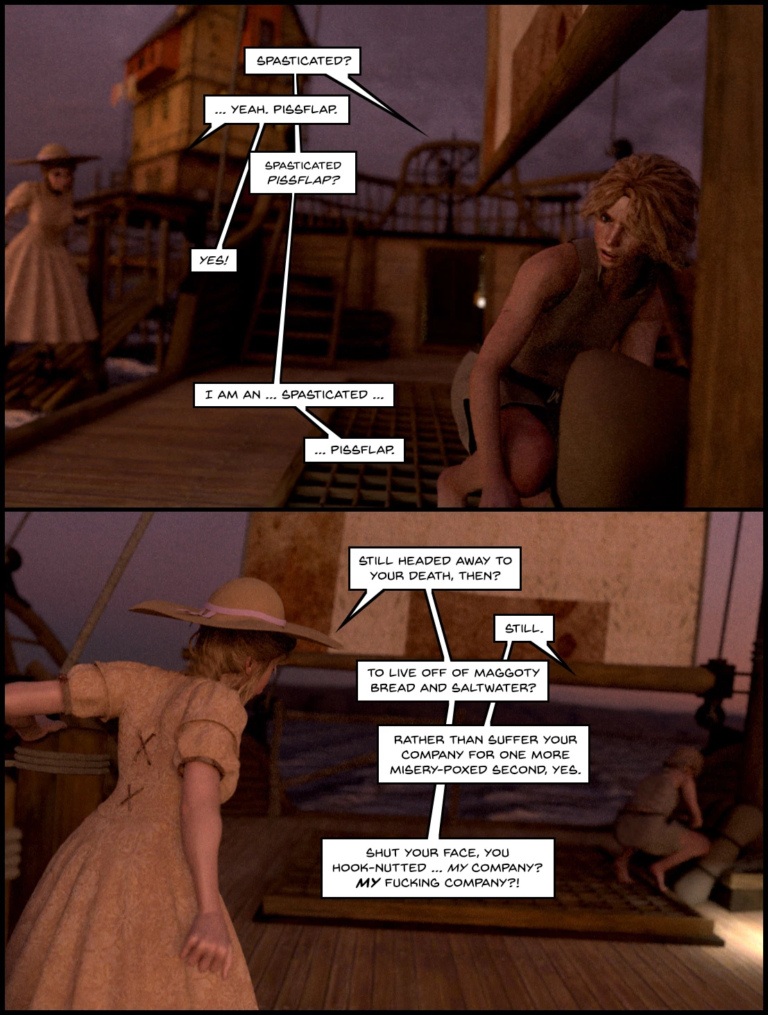 Kinfolk to the quiet skies porn comic picture 7
