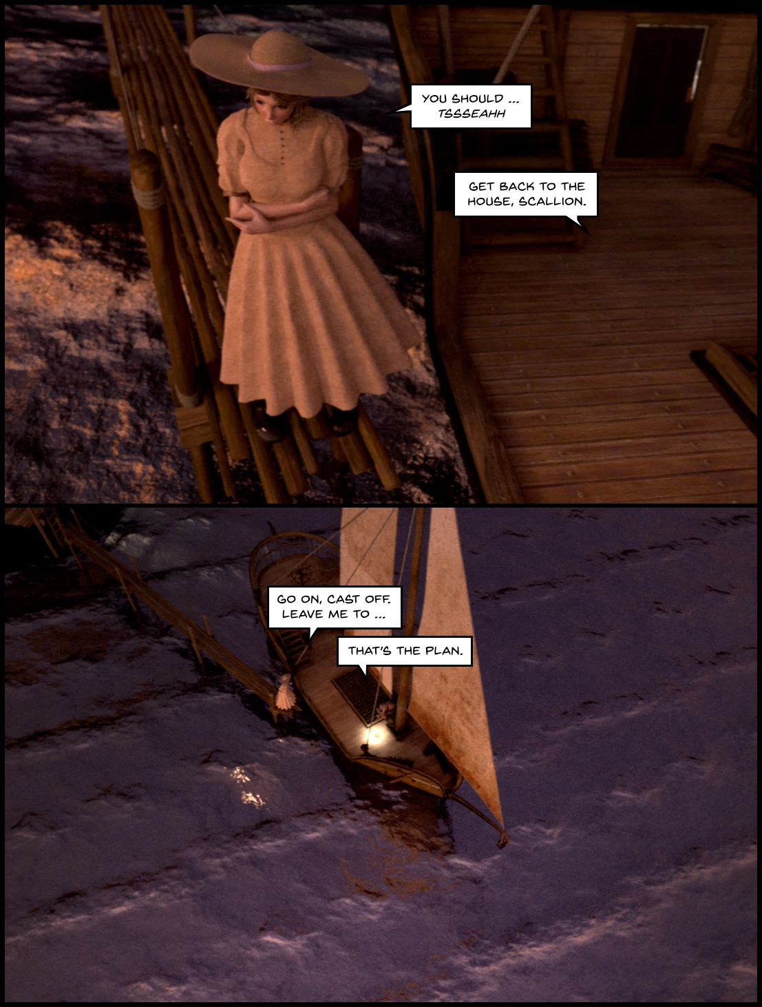 Kinfolk to the quiet skies porn comic picture 8