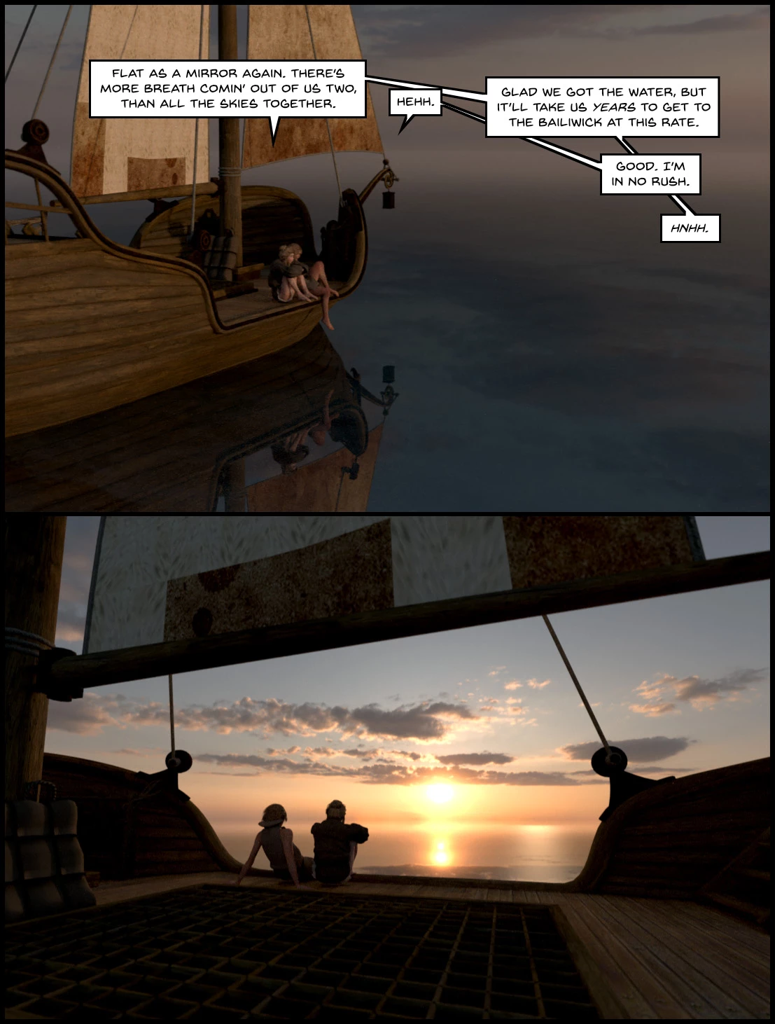 Kinfolk to the quiet skies porn comic picture 95