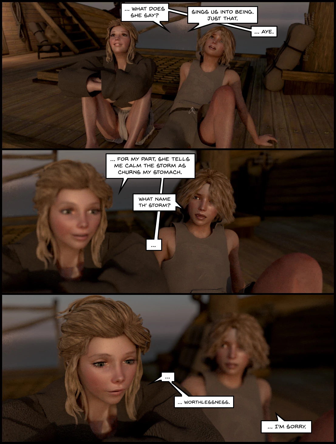 Kinfolk to the quiet skies porn comic picture 97