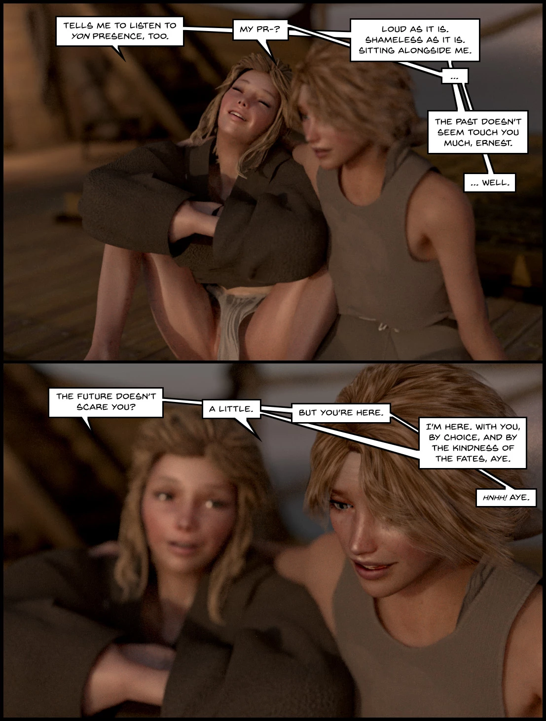 Kinfolk to the quiet skies porn comic picture 99
