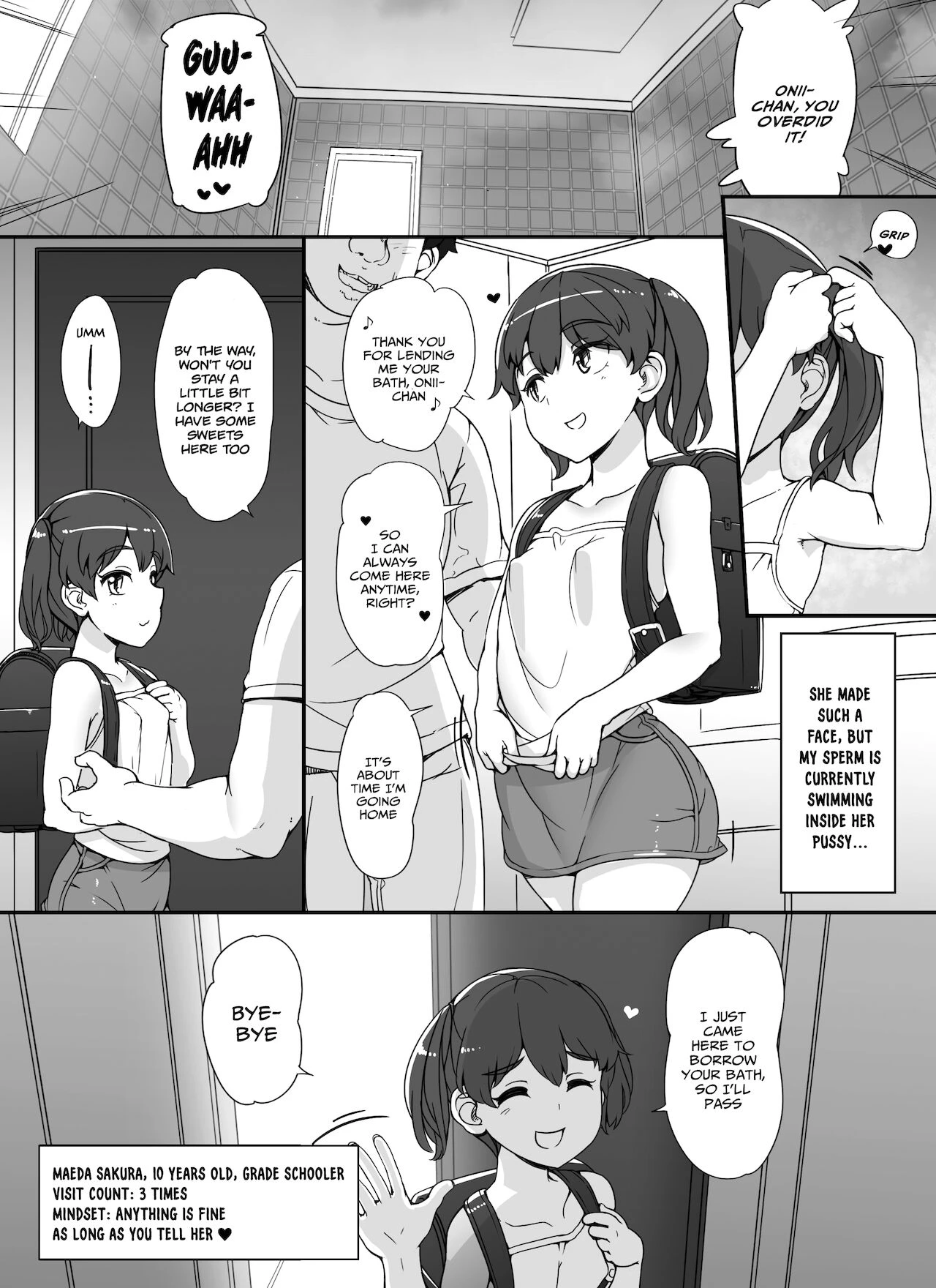 Kinjo no Onnatachi ga Nazeka Ore no Ie no Furo ni Hairi ni Kuru Ken porn comic picture 13