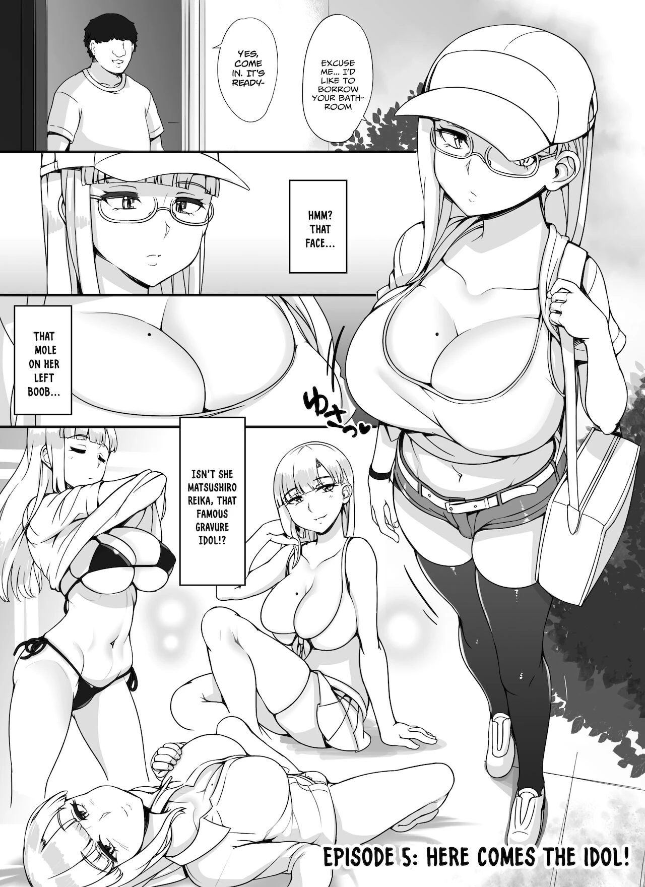 Kinjo no Onnatachi ga Nazeka Ore no Ie no Furo ni Hairi ni Kuru Ken porn comic picture 51