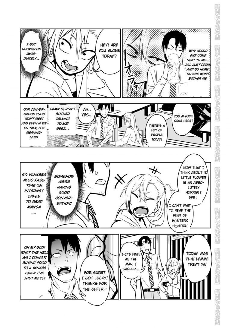 Kinpatsu Yancha-kei Kanojo to no Kurashikata "Saenai Seinen ga Junjou Yankee to Deatta Sono Hi ni Sex & Kekkon Shichau Ohanashi" porn comic picture 5