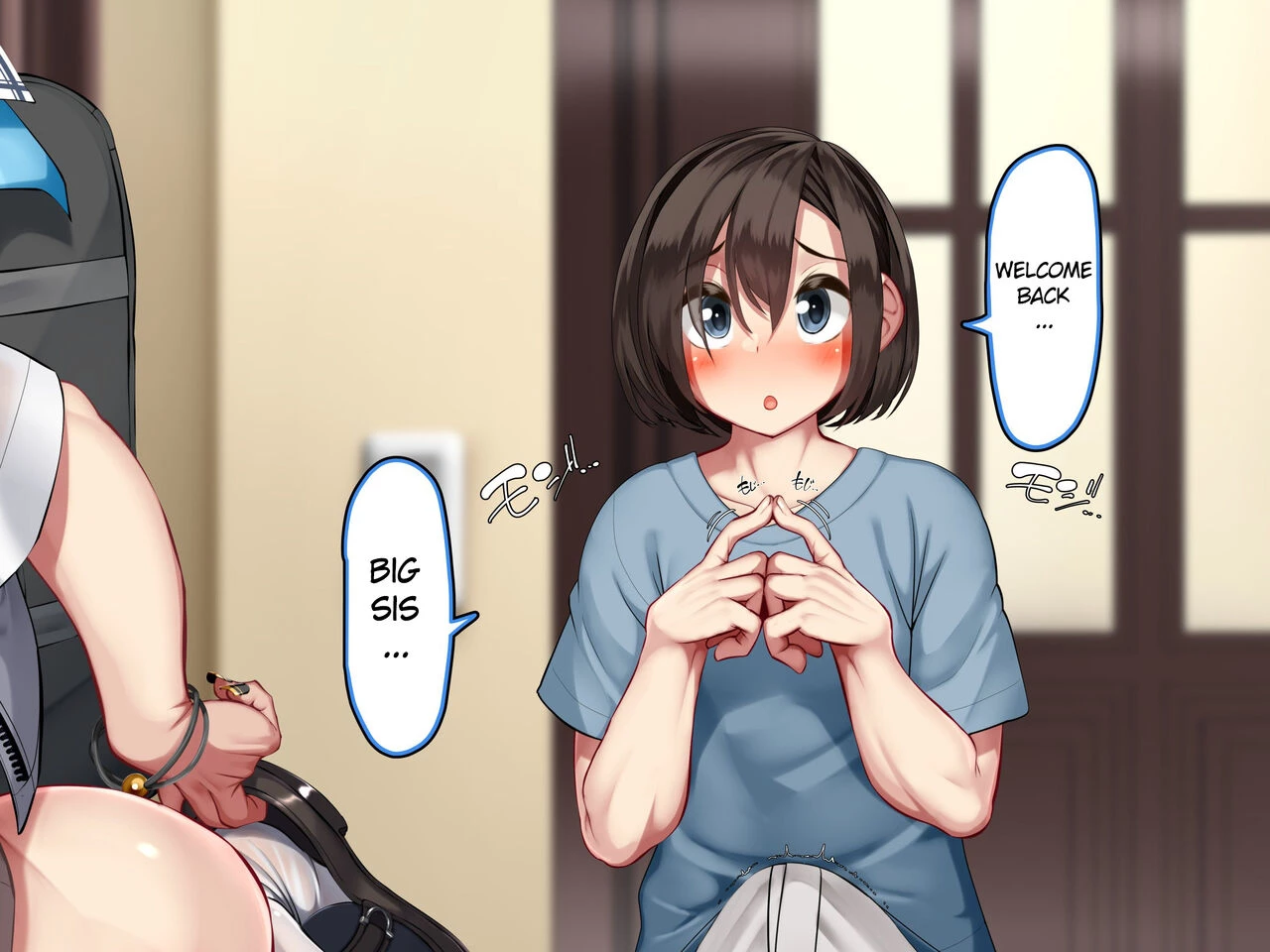 Kinyoku Ake no Kyoudai Kankei. ~Genkan Hen~ porn comic picture 7