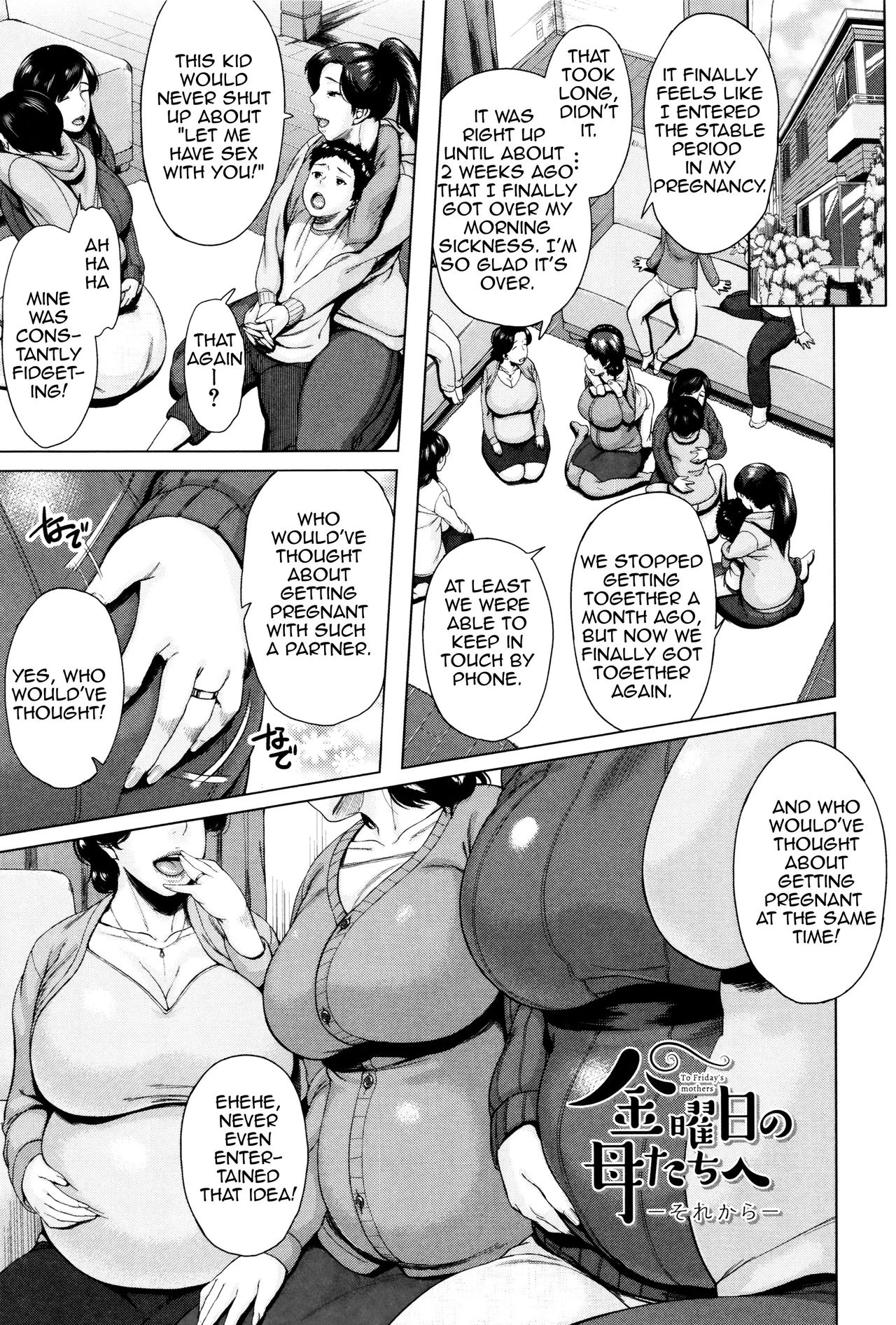 Kinyoubi no Haha-tachi e porn comic picture 193