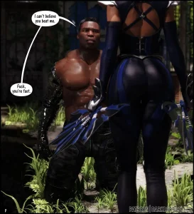 Kitana VS Jax porn comic picture 1