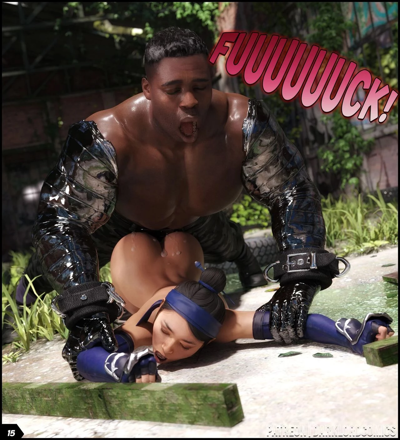 Kitana VS Jax porn comic picture 15