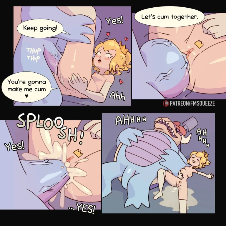 Kiwi's Big Date- A Gangbang Fit for a Queen porn comic picture 12