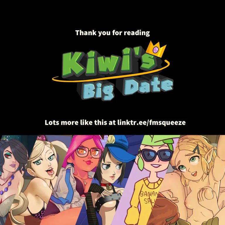 Kiwi's Big Date- A Gangbang Fit for a Queen porn comic picture 14