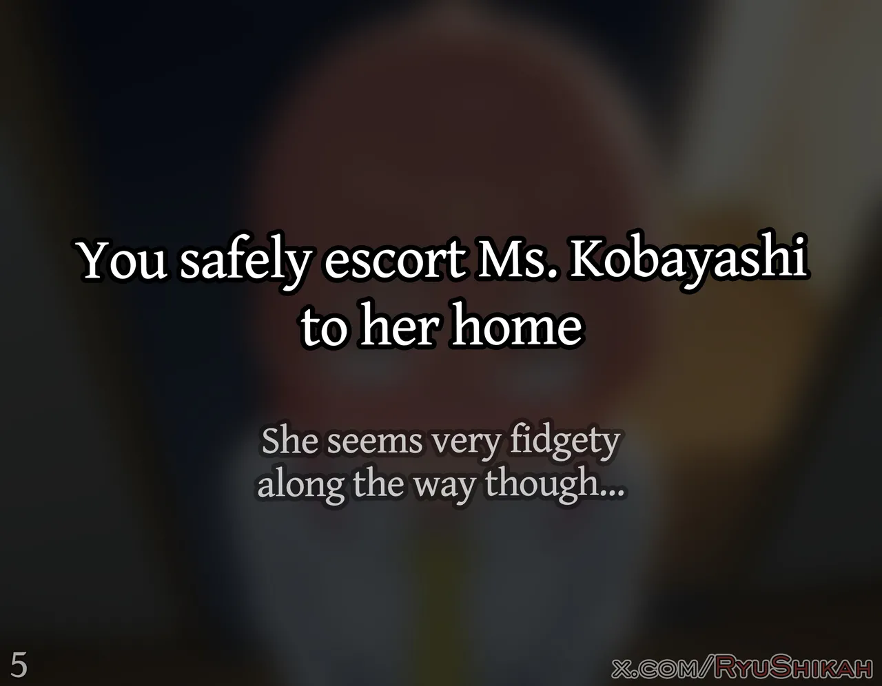 Kobayashi porn comic picture 6
