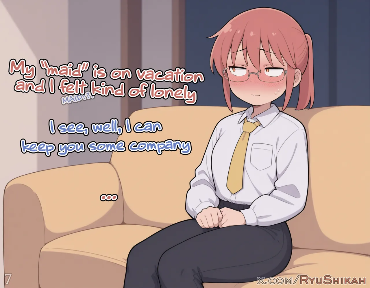 Kobayashi porn comic picture 8