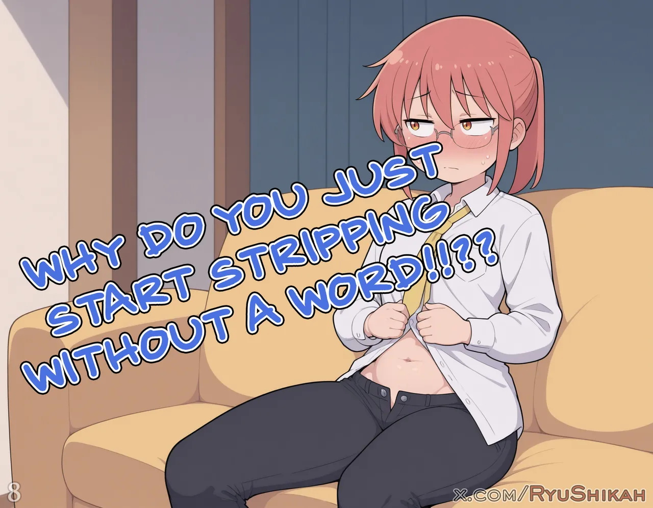 Kobayashi porn comic picture 9
