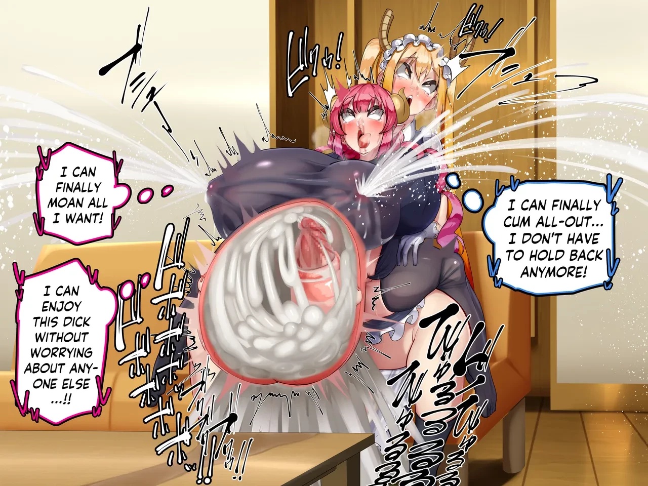 Kobayashi-san Chi no Mesu Dragon ~Haramitagariya no Ryuu~ porn comic picture 47