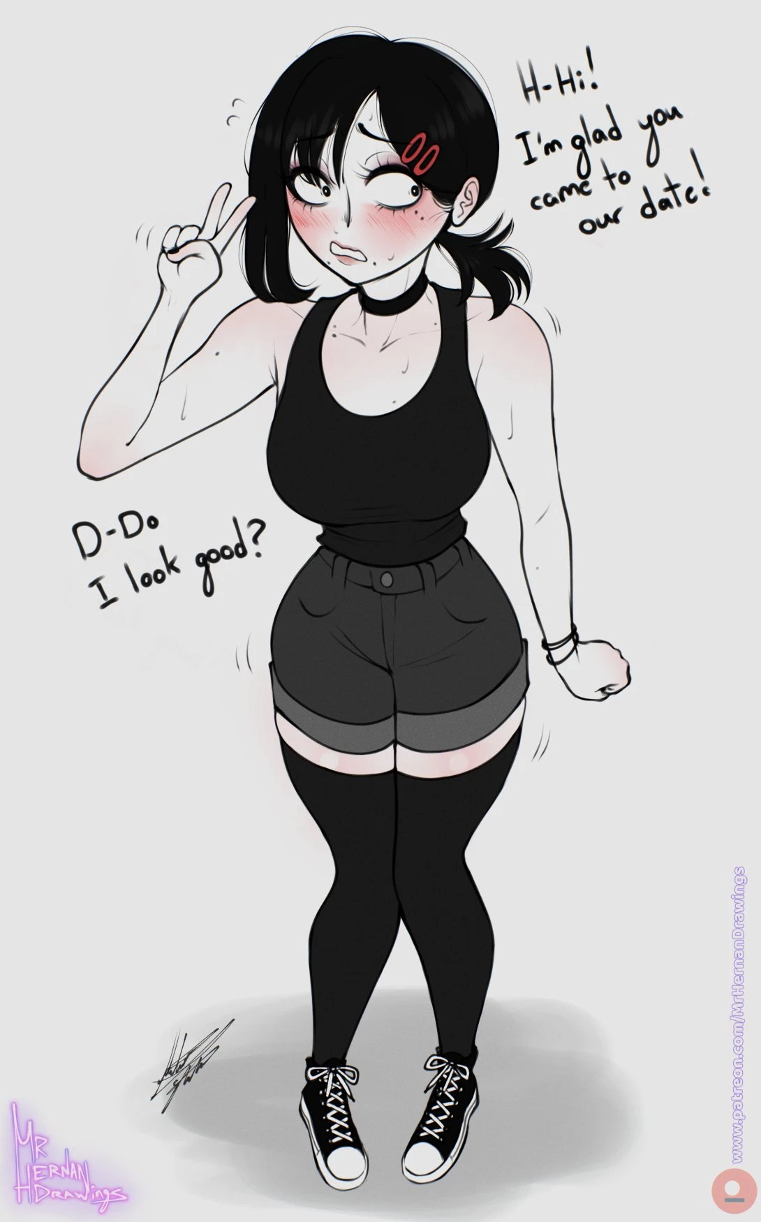 Kobeni's First Date (+ More Chainsaw Man Girls Art) porn comic picture 1