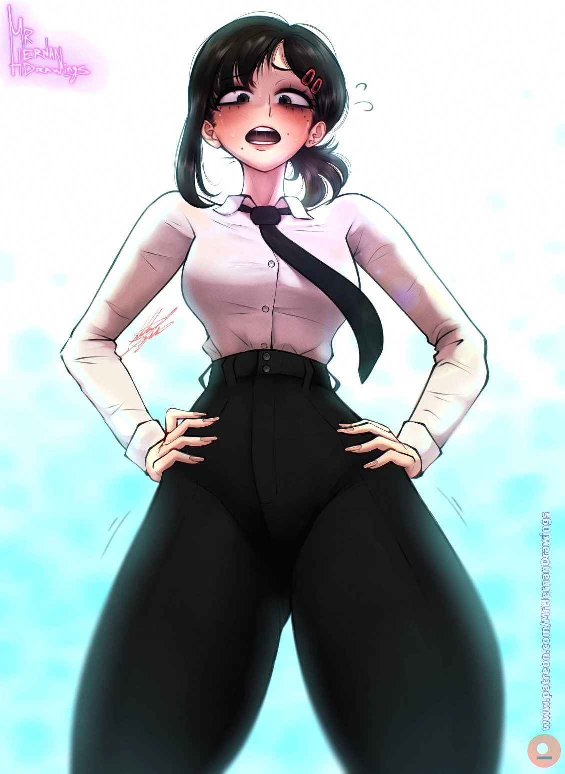 Kobeni's First Date (+ More Chainsaw Man Girls Art) porn comic picture 7