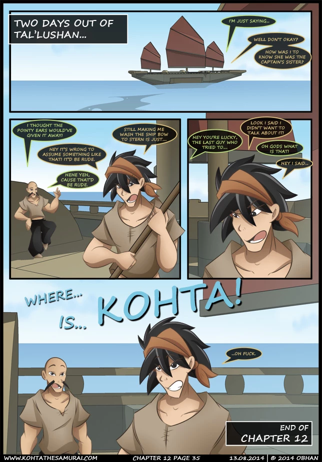 Kohta The Samurai 12-13 porn comic picture 35