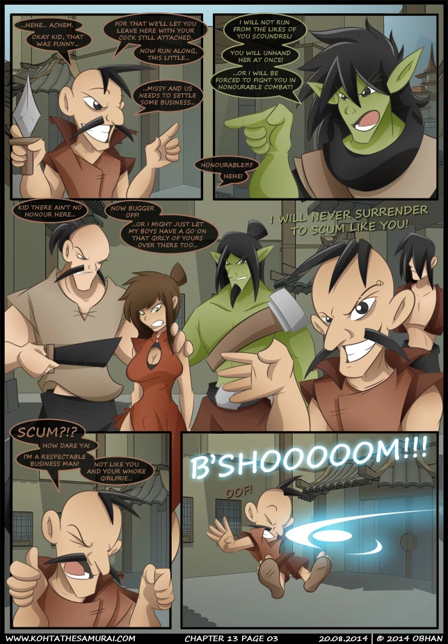 Kohta The Samurai 12-13 porn comic picture 38