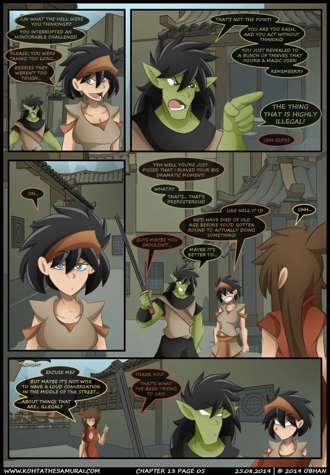 Kohta The Samurai 12-13 porn comic picture 40