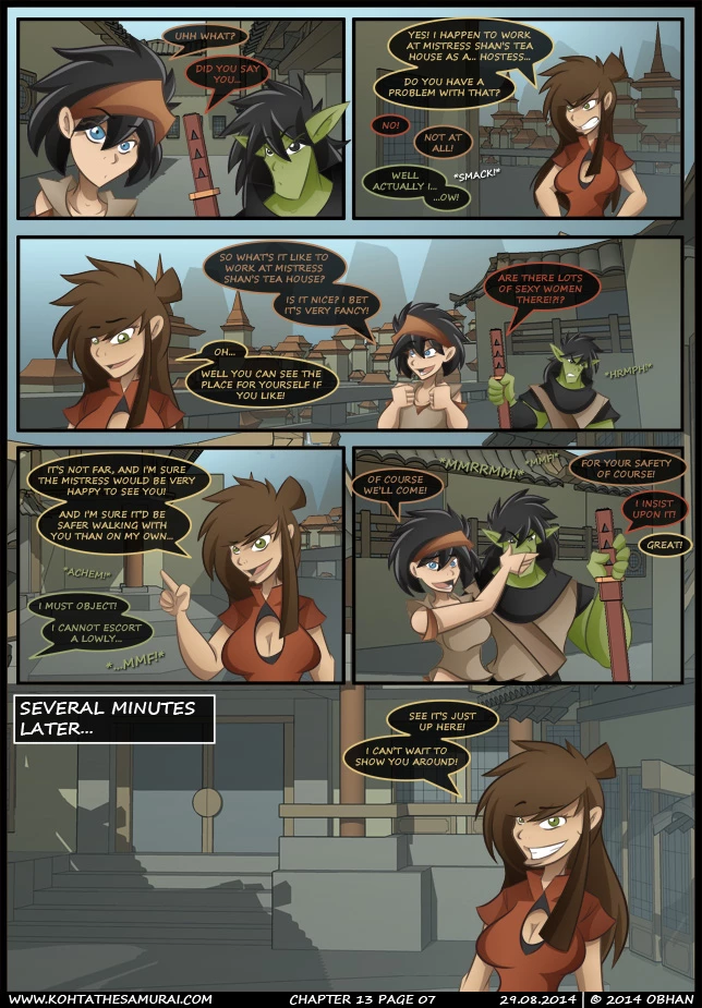 Kohta The Samurai 12-13 porn comic picture 42