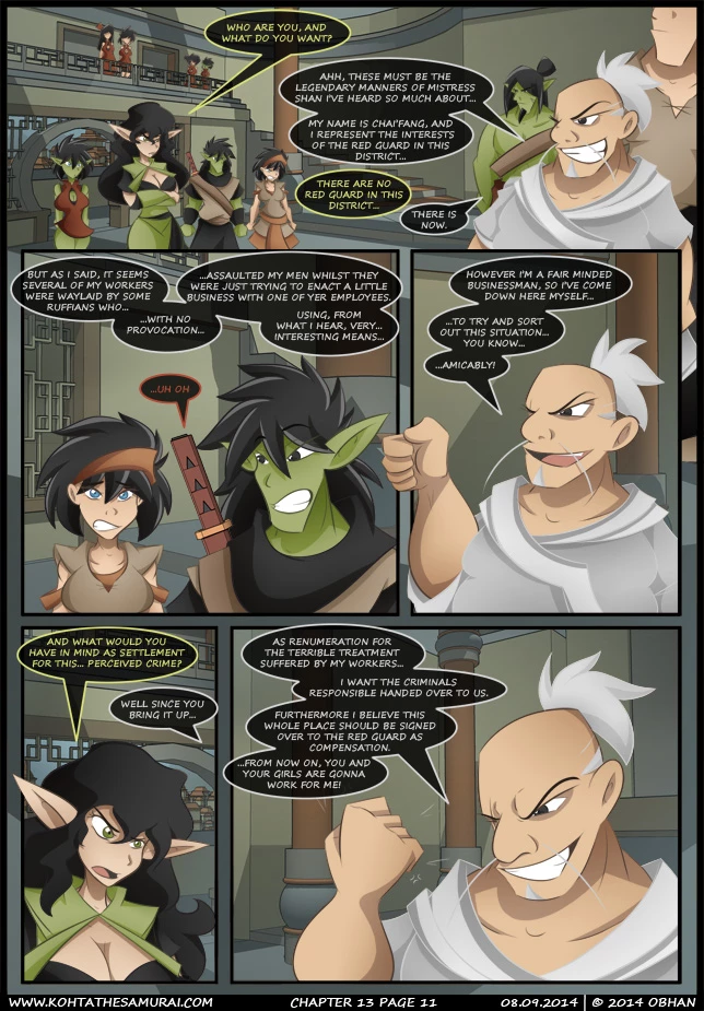 Kohta The Samurai 12-13 porn comic picture 46