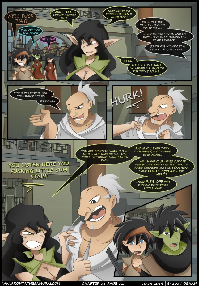 Kohta The Samurai 12-13 porn comic picture 47