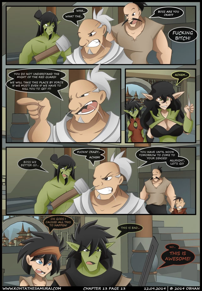 Kohta The Samurai 12-13 porn comic picture 48