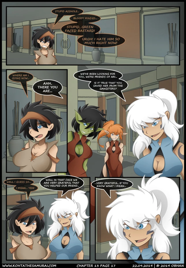 Kohta The Samurai 12-13 porn comic picture 52