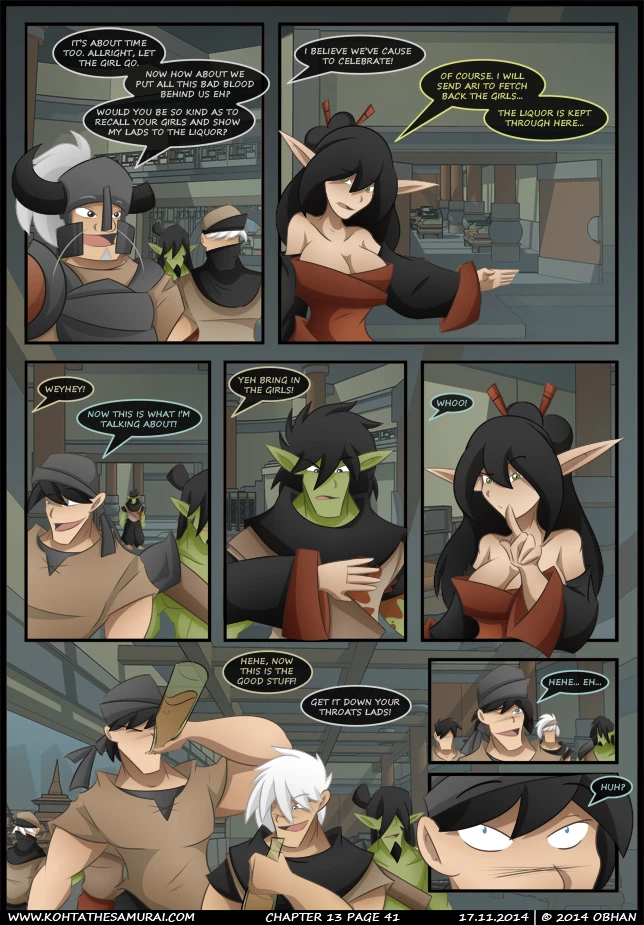 Kohta The Samurai 12-13 porn comic picture 76