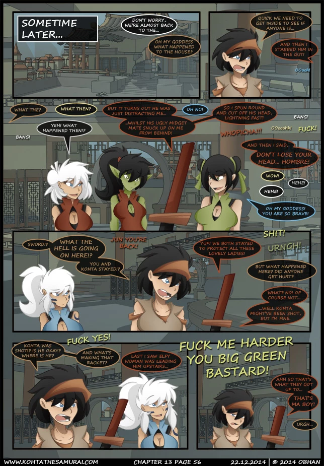 Kohta The Samurai 12-13 porn comic picture 91