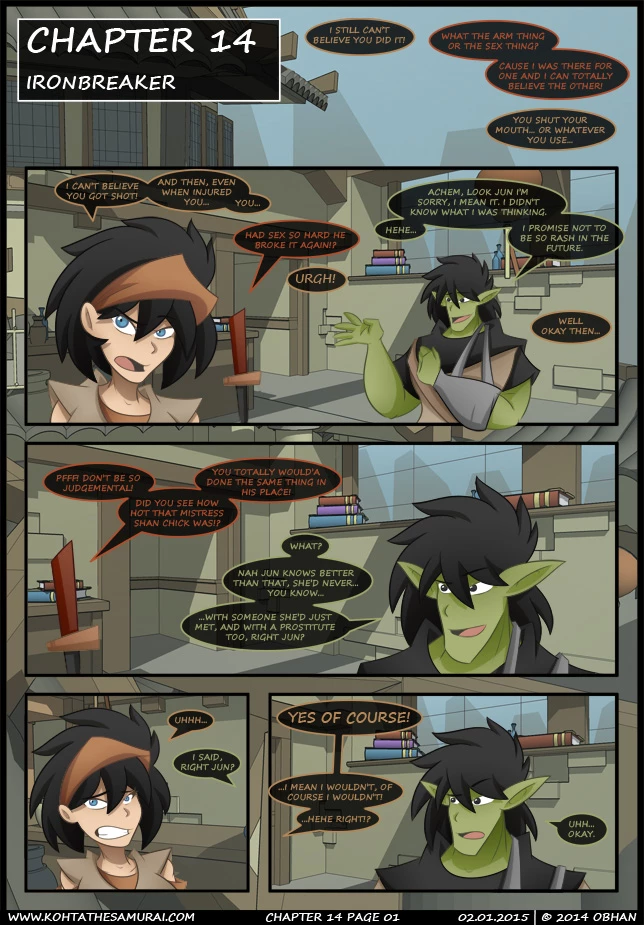 Kohta The Samurai 14-15 porn comic picture 1
