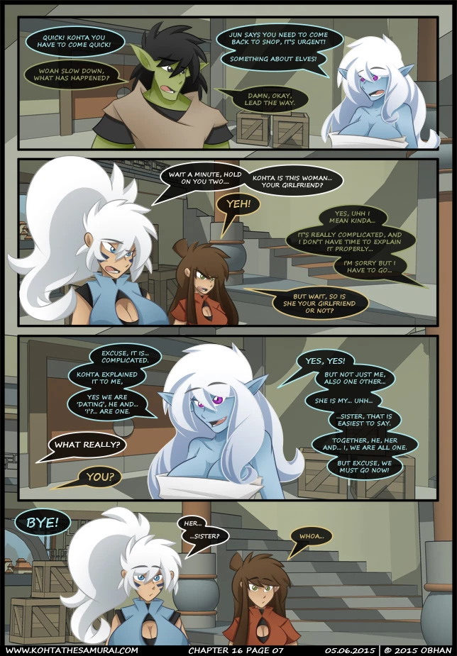 Kohta The Samurai 16-17 porn comic picture 7