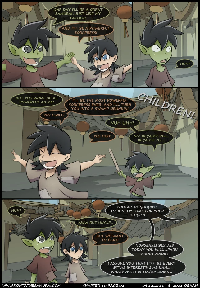 Kohta The Samurai 8-11 porn comic picture 32