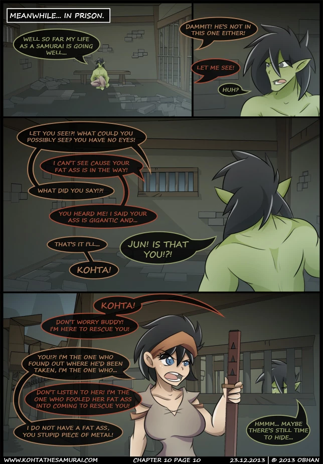Kohta The Samurai 8-11 porn comic picture 40