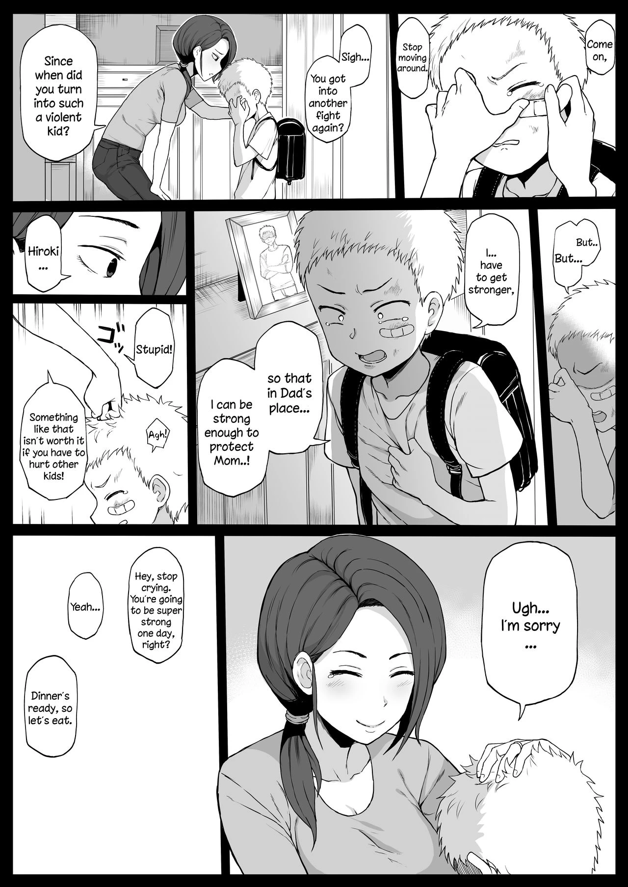 Kokujin no Tenkousei NTR ru porn comic picture 11