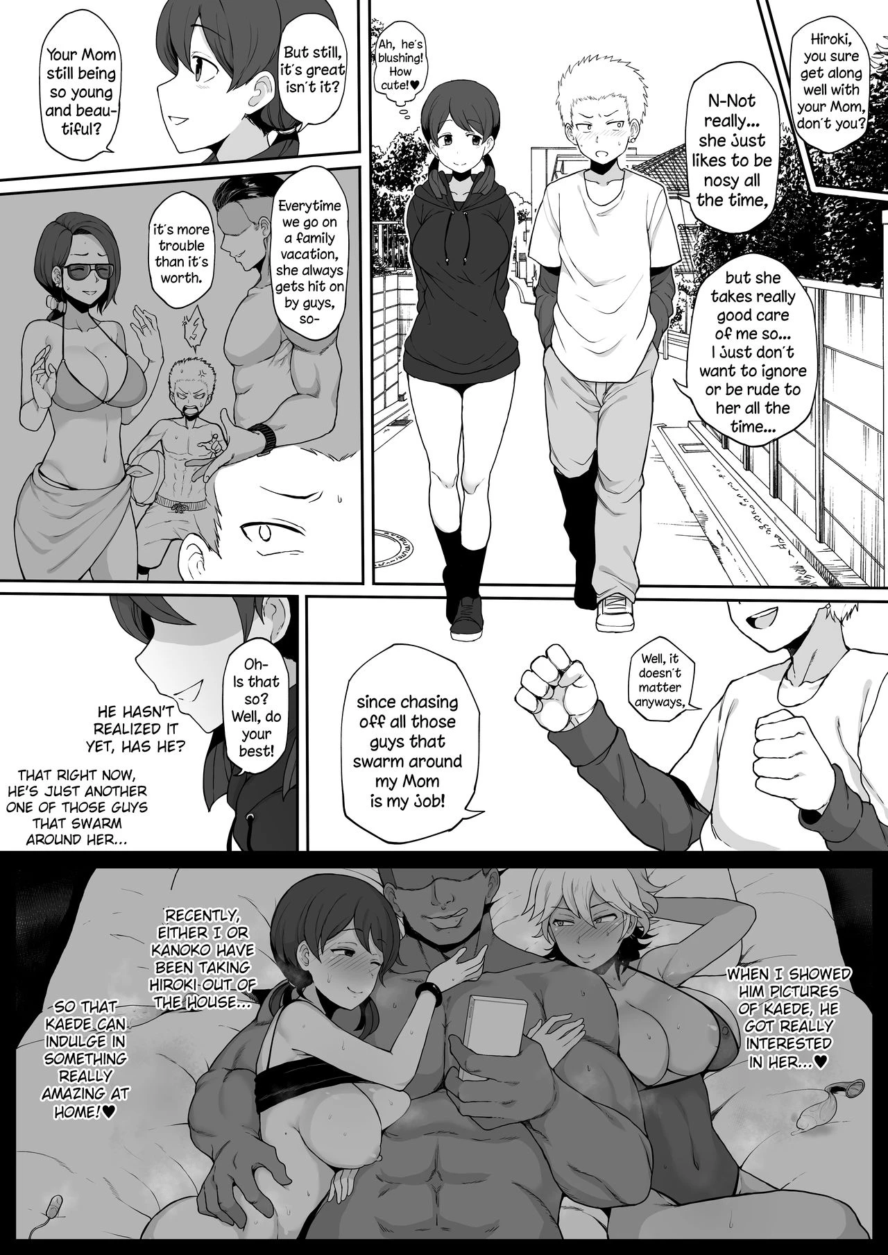 Kokujin no Tenkousei NTR ru porn comic picture 13