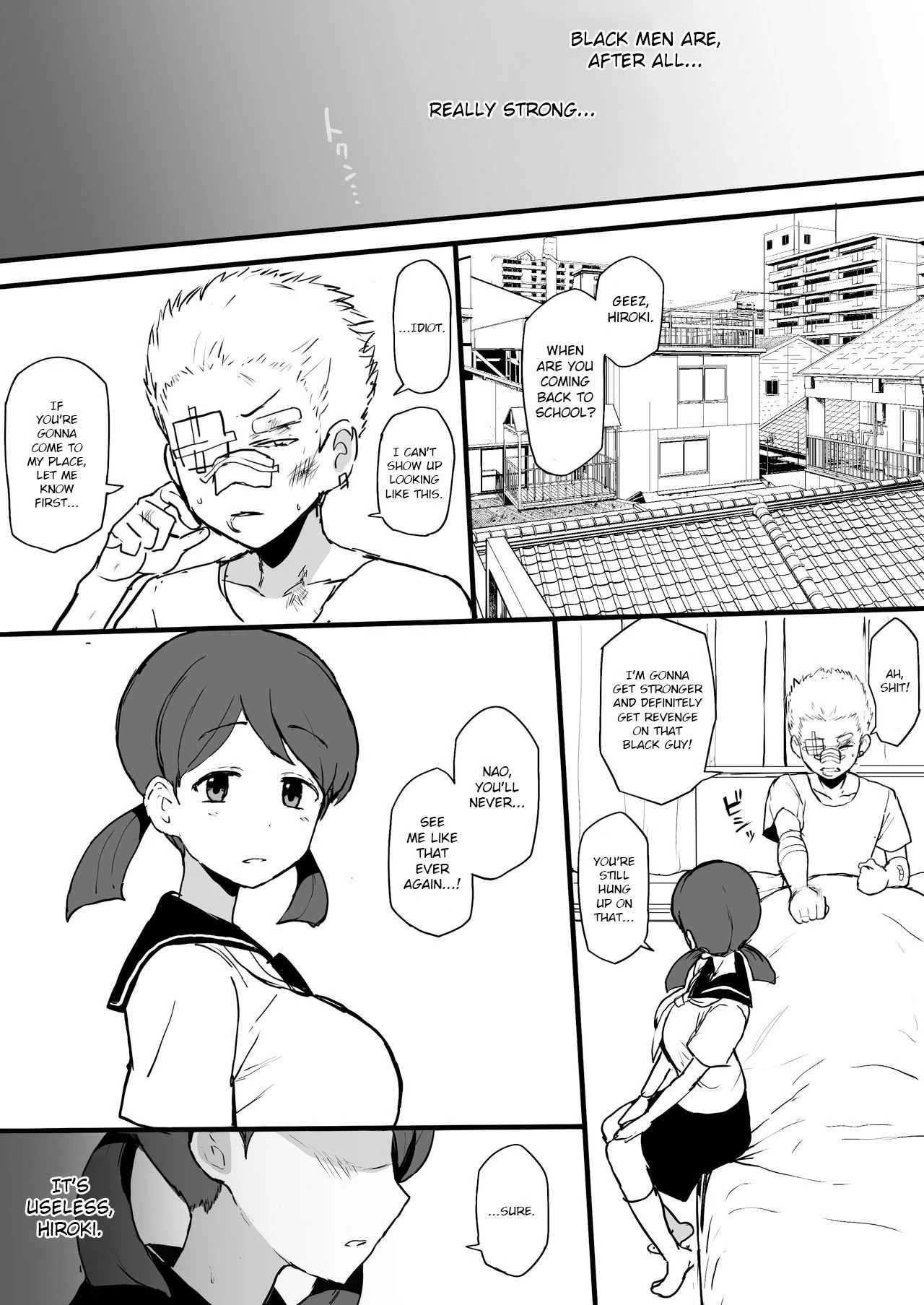 Kokujin no Tenkousei NTR ru porn comic picture 2