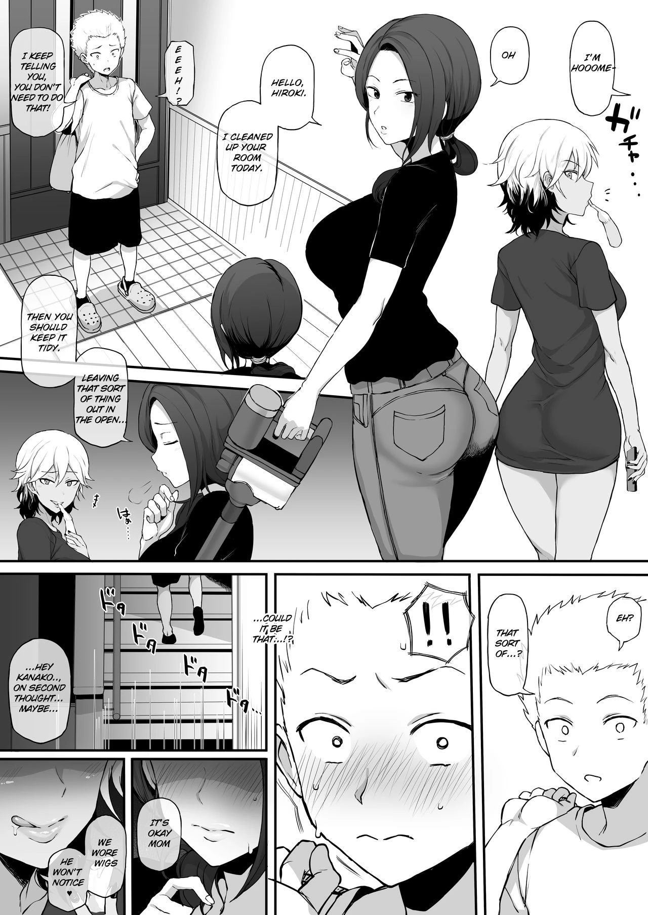 Kokujin no Tenkousei NTR ru porn comic picture 27