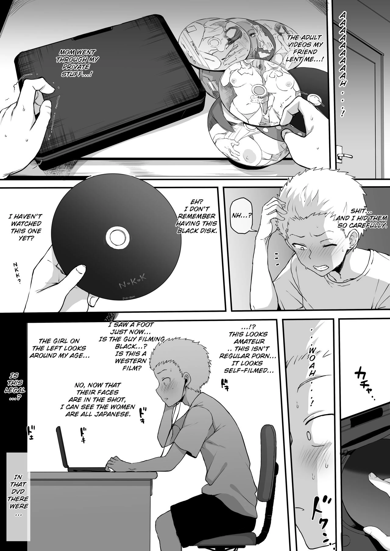 Kokujin no Tenkousei NTR ru porn comic picture 29